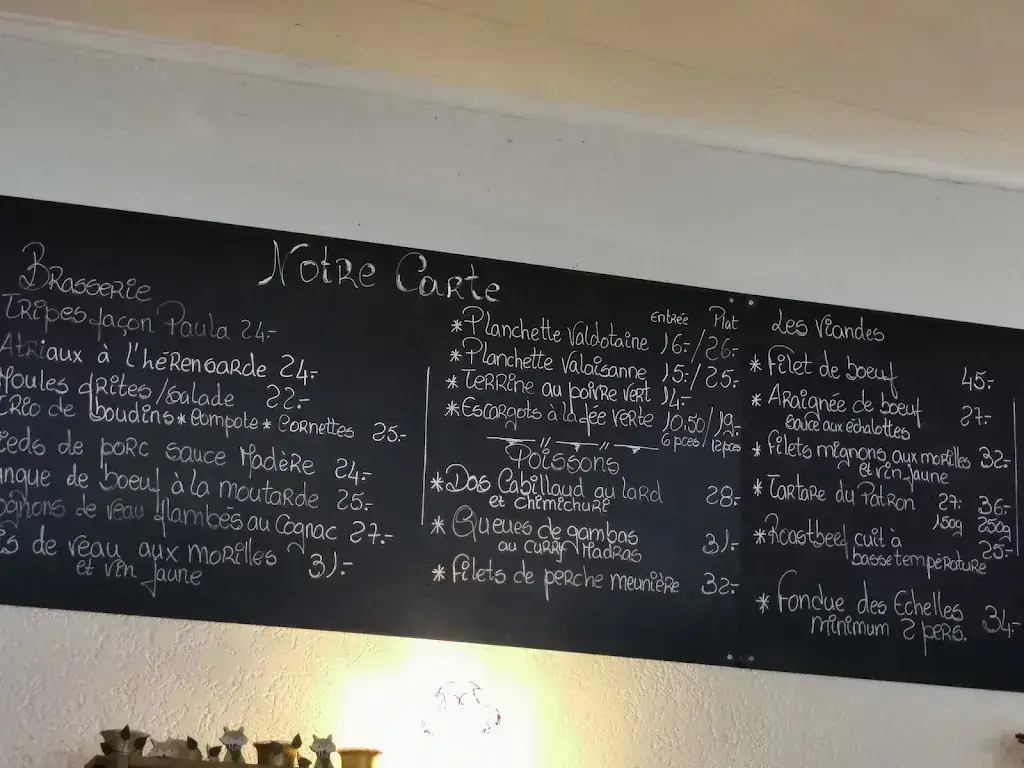 B&B Le Pernollet restaurante en Evionnaz