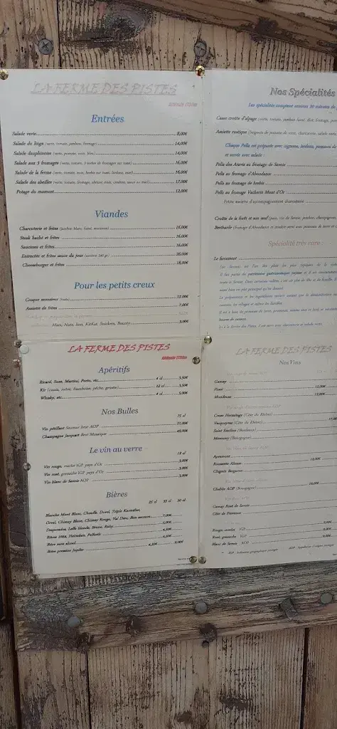 Menu_La Ferme des Pistes_France_image_2