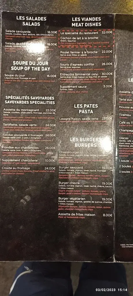 La Folie Des Neiges restaurant à France