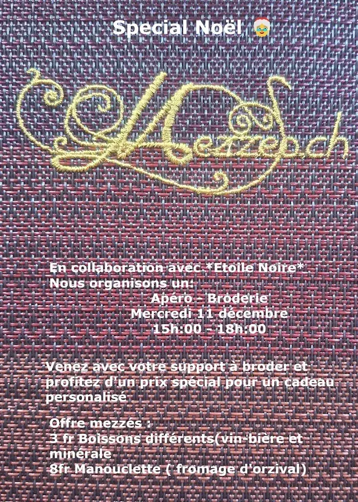 Restaurant Mezzés.ch restaurant in Réchy