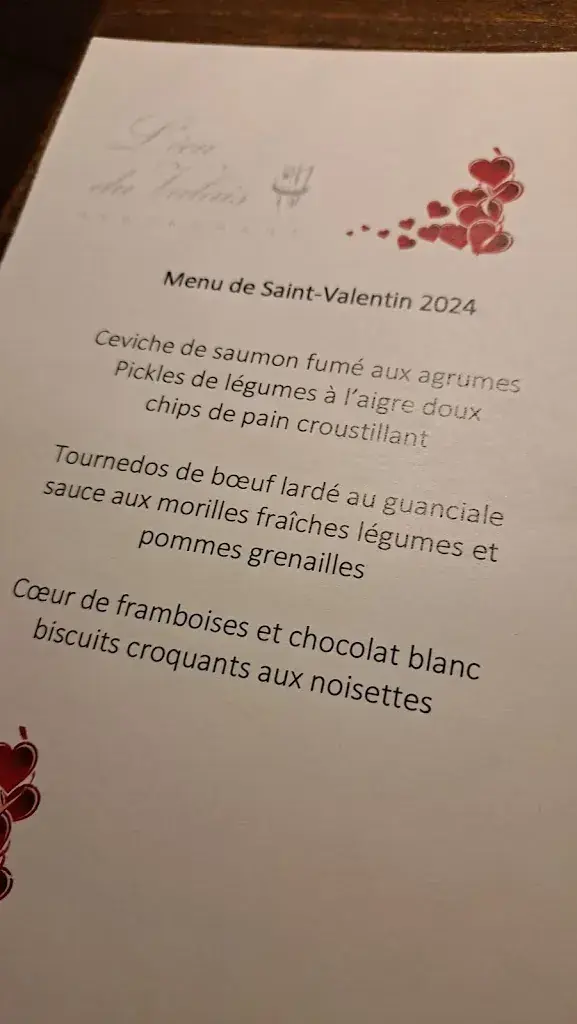 Menu_L'Ecu du Valais_Saint-Maurice_immagine_1