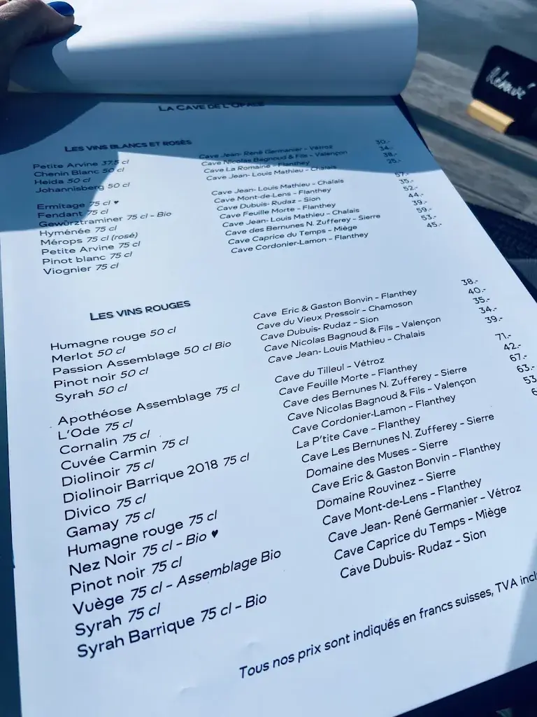 Restaurant L'Opale_Lens_menu_image_1