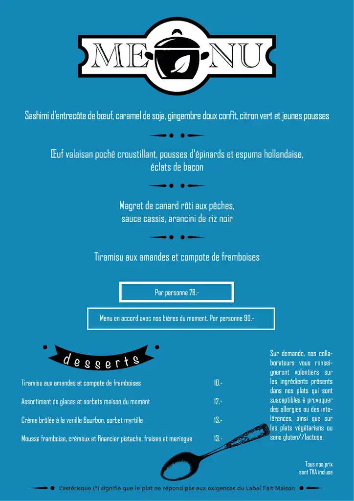 Menu_Le Restaurant du Foyer_Sierre_image_3