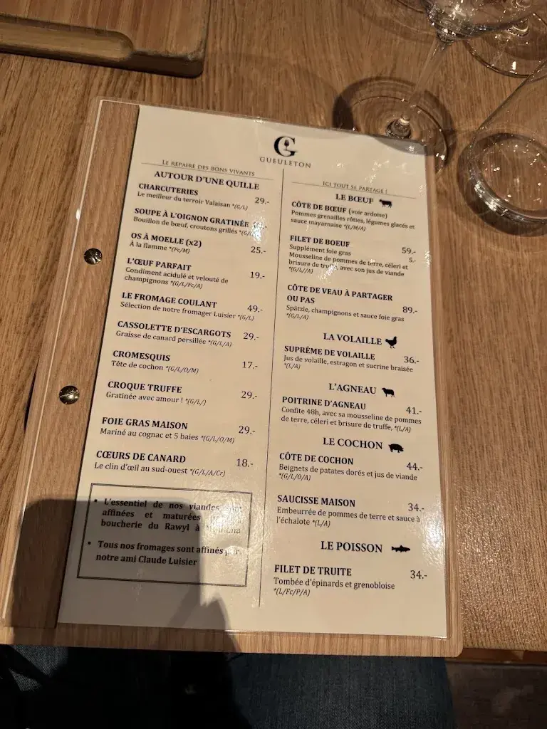 Menu_Gueuleton - Crans-Montana_Crans-Montana_image_2