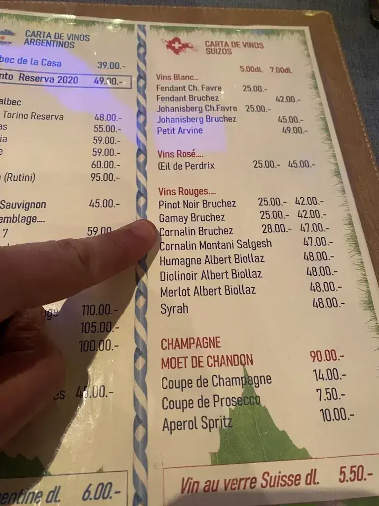 Menu_Chez Chico Parrilla Argentina_Crans-Montana_image_3