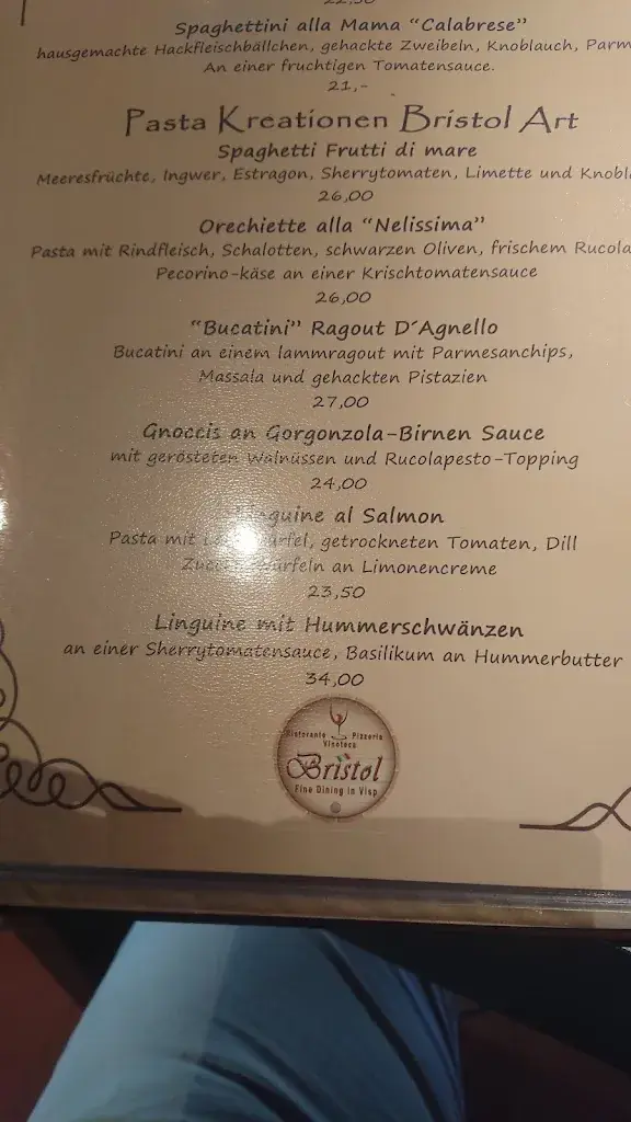 Ristorante Pizzeria Vinoteca Bristol ristorante a Visp