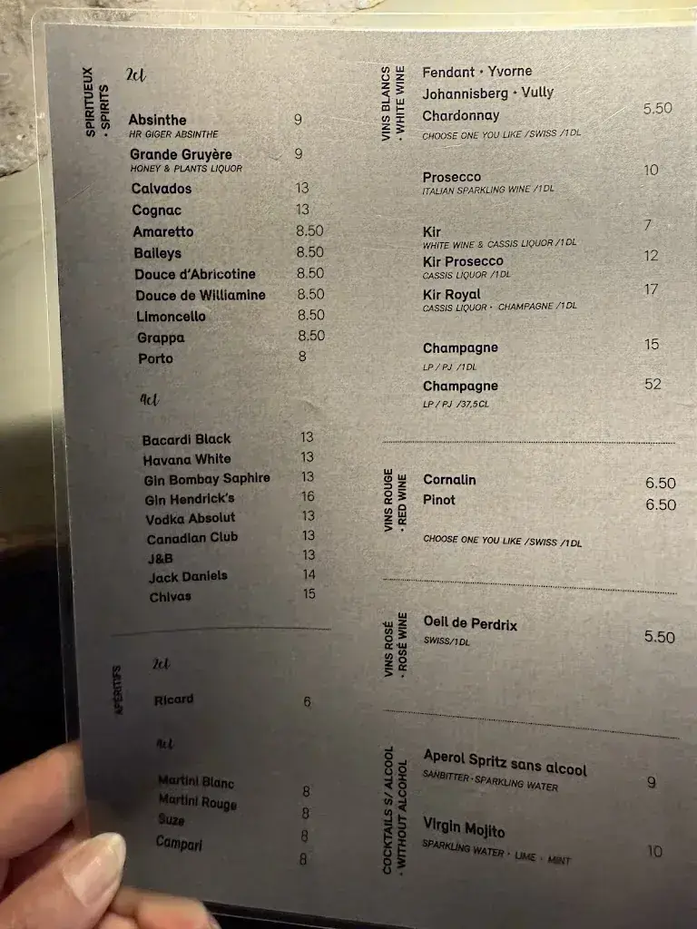 Menu_HR Giger - Bar & Museum_Gruyères_image_3