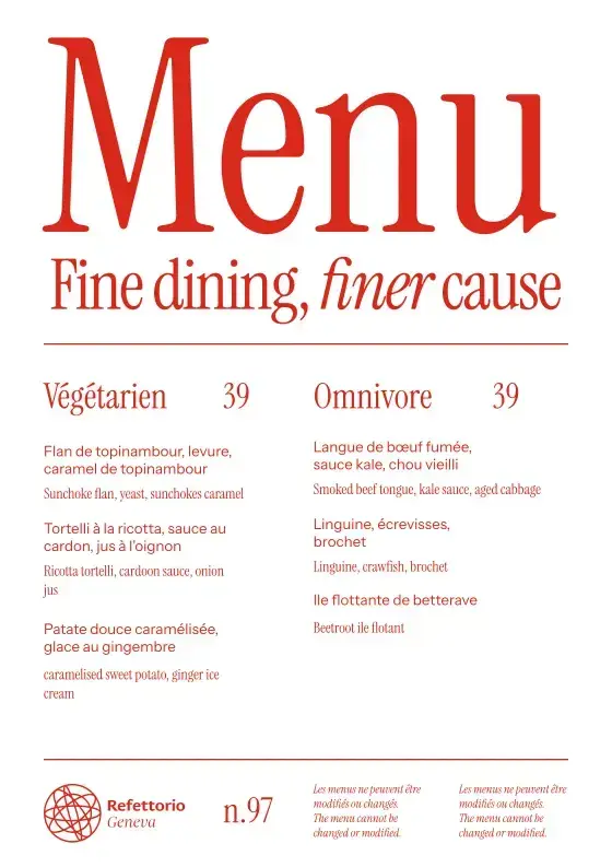 Refettorio Geneva_Genève_menu_image_1