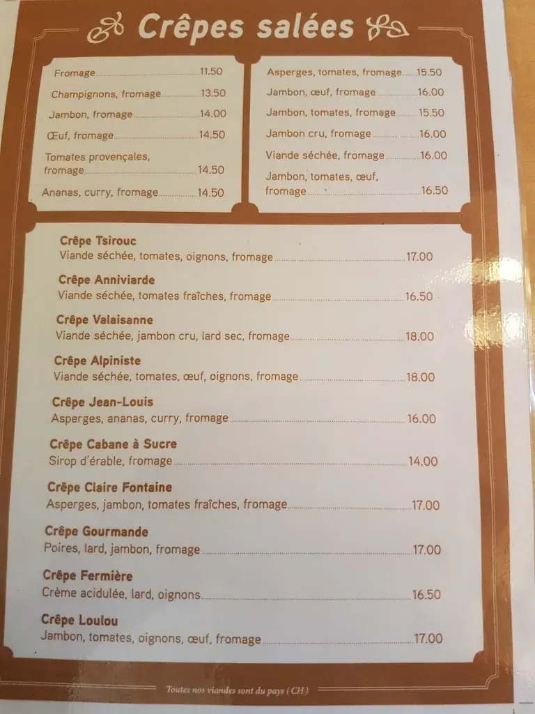 Menu_A la Claire Fontaine_Grimentz_image_4