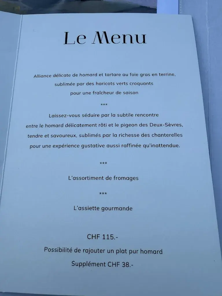 Relais du Mont d'Orge restaurant in Sion