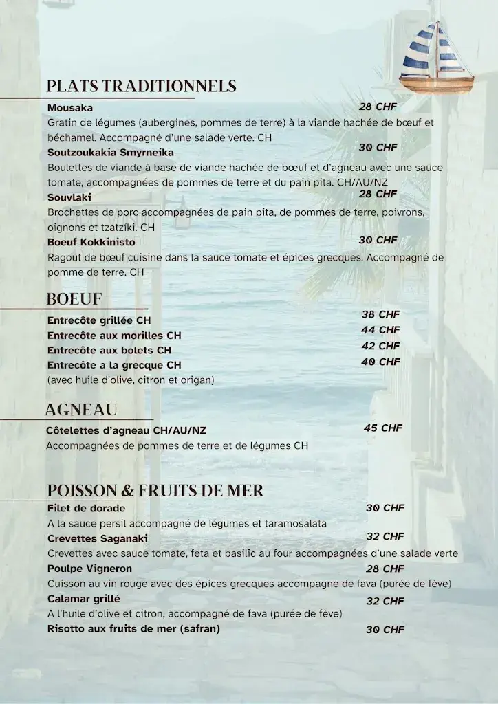 Restaurant Aigaion_Le Locle_menu_image_1