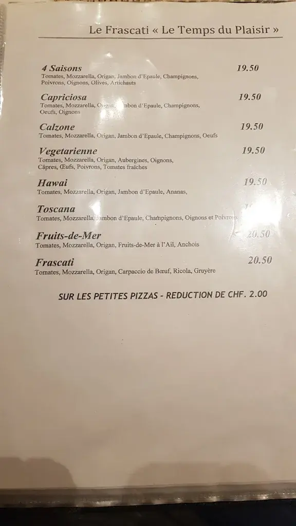 Menu_Restaurant Le Frascati_Le Locle_image_3