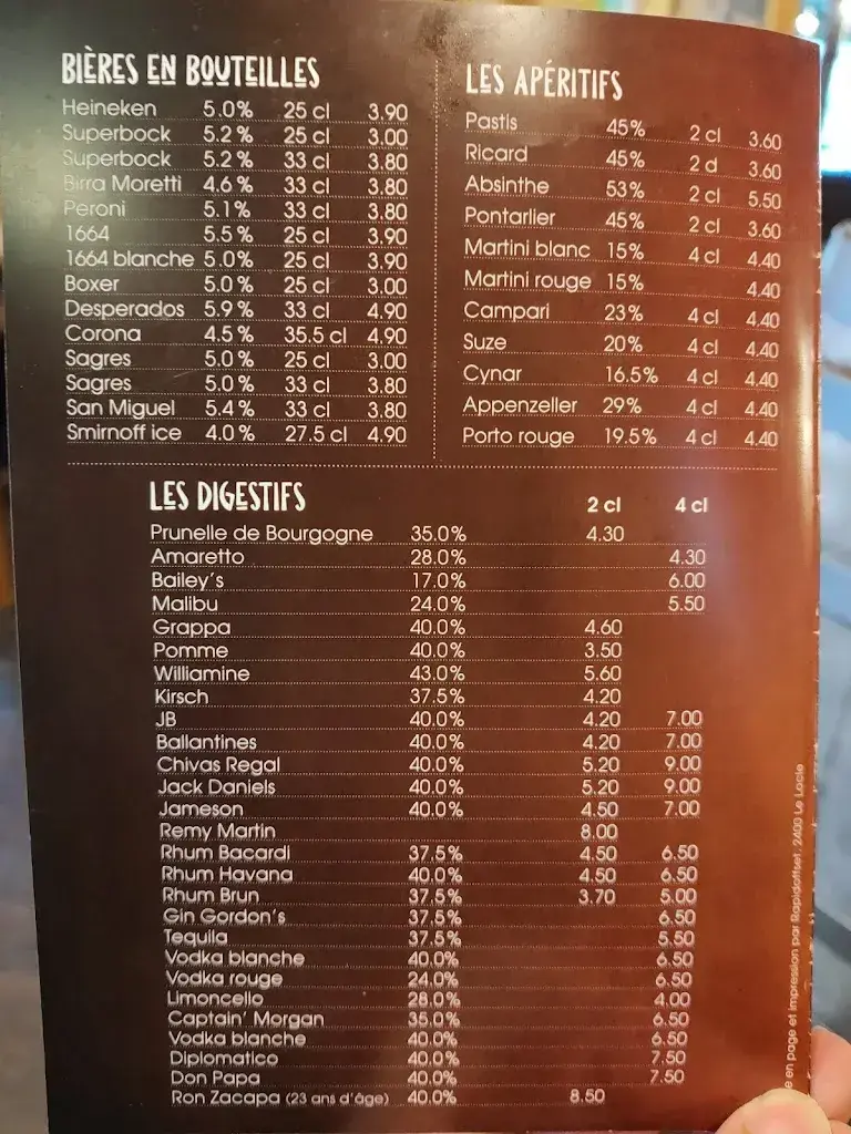 Café du Marché restaurant à Le Locle