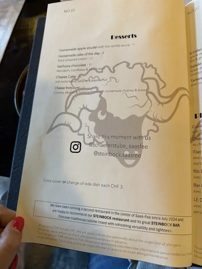 Menu_Schäferstube Saas-Fee_Saas-Fee_image_3