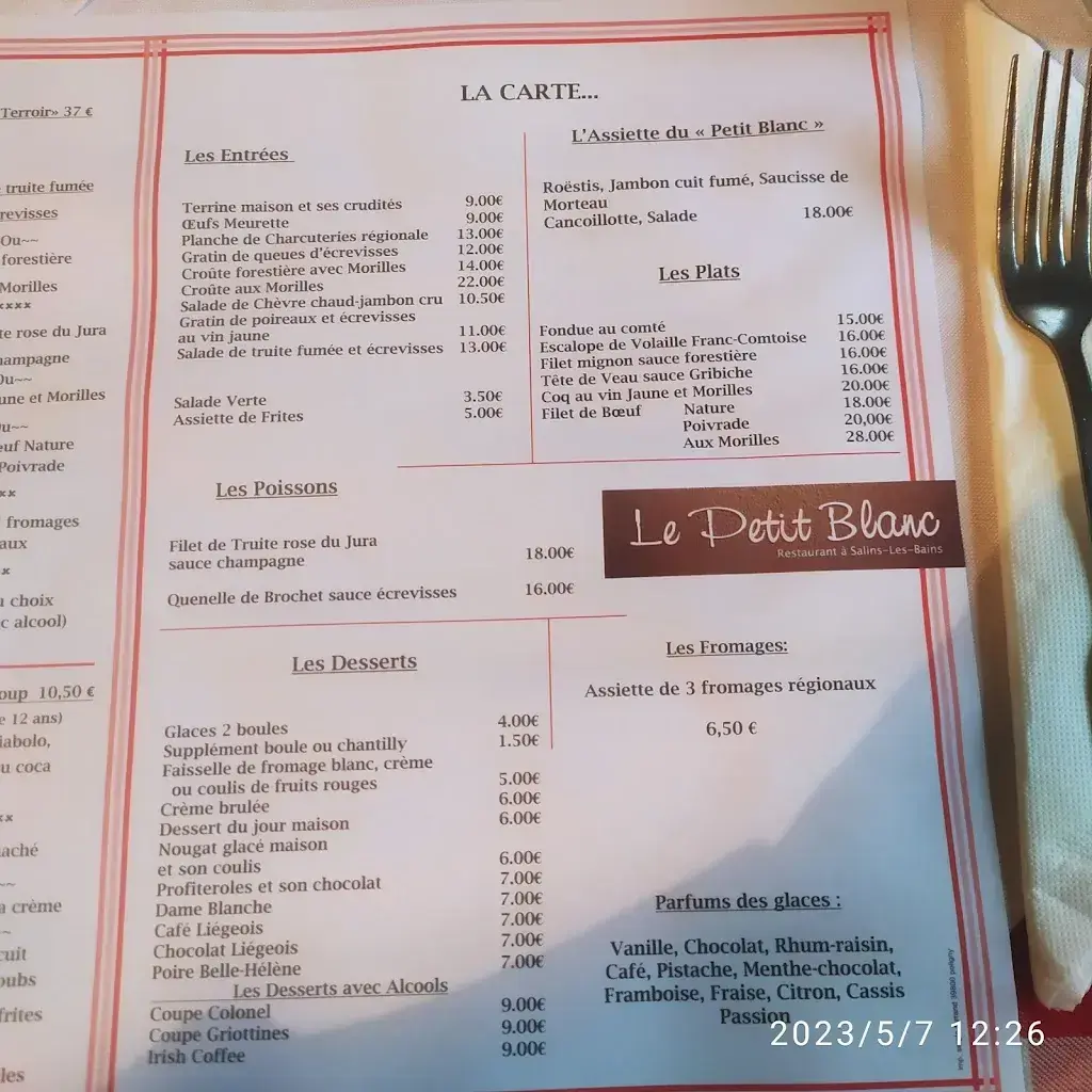 Menu_Le Petit Blanc_France_image_4