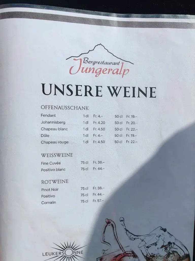 Menu_Jungeralp restaurant_St Niklaus_image_4
