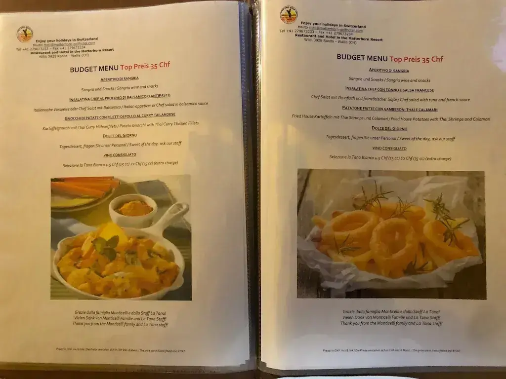 Menu_Restaurant La Tana_Randa_image_2