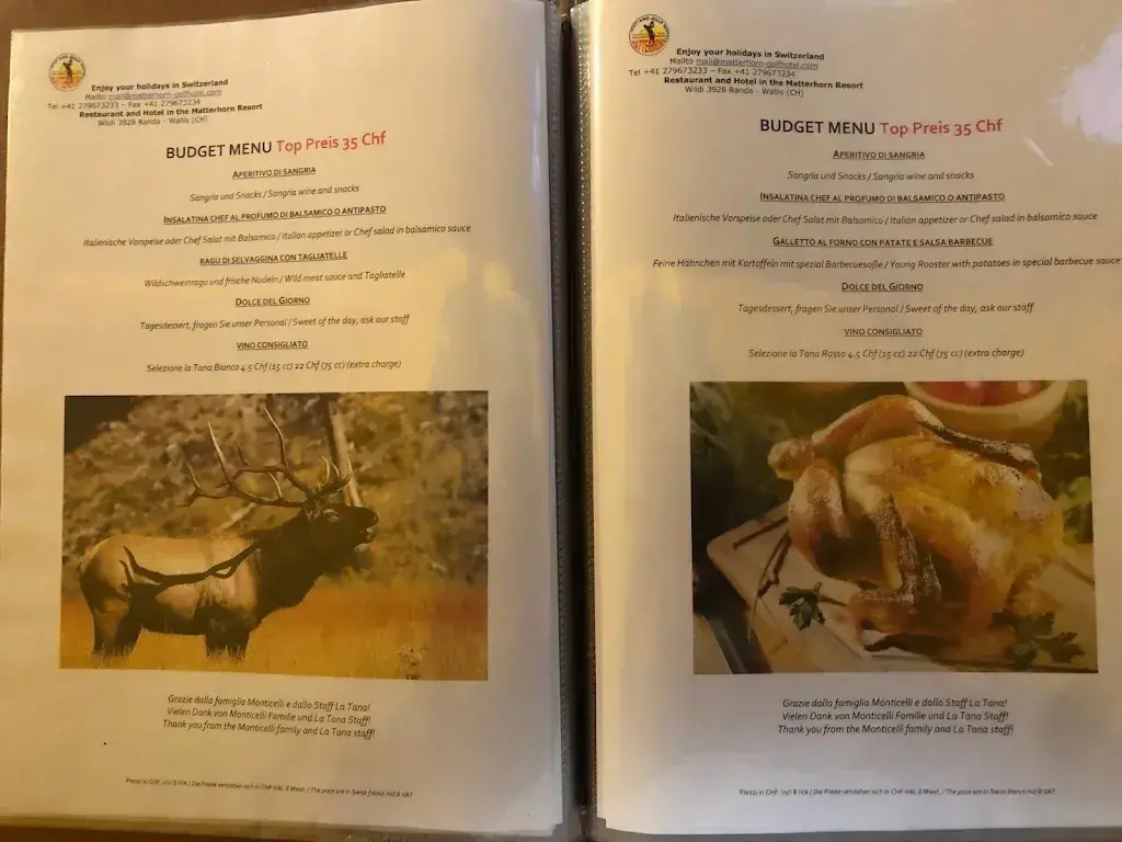 Menu_Restaurant La Tana_Randa_image_3