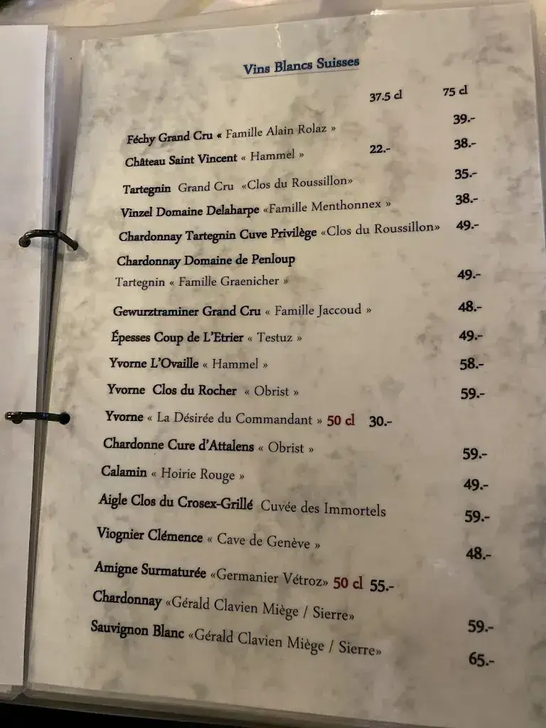 Menu_Auberge Les Platanes_Chéserex_immagine_3