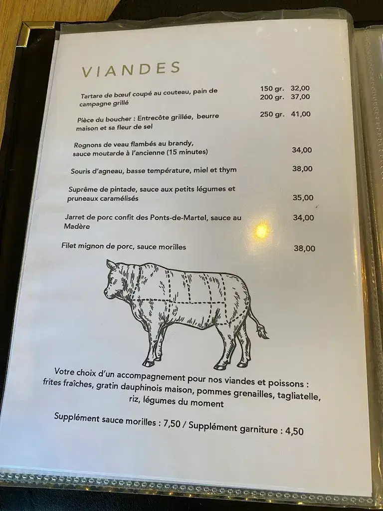 Menu_Restaurant La Cantine_Colombier_immagine_4