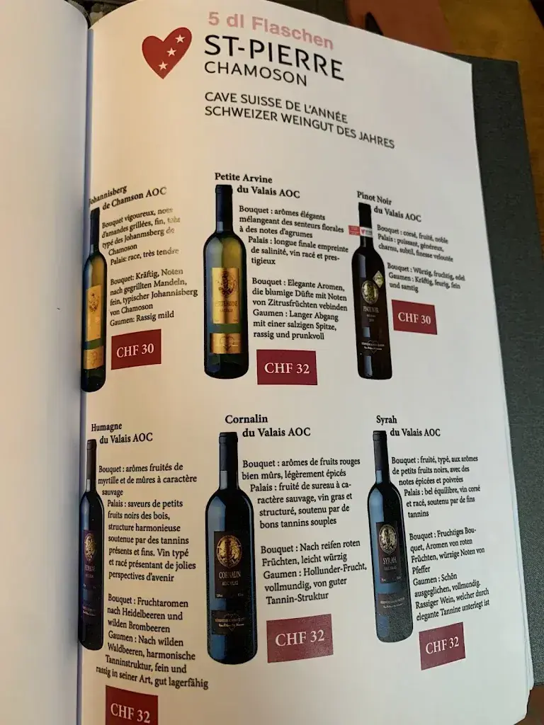 Restaurant Walliserkanne restaurant in Täsch