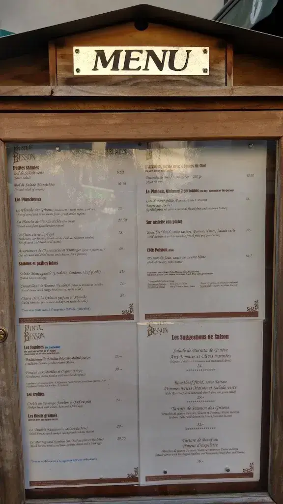 Menü_Pinte Besson_Lausanne_Bild_3