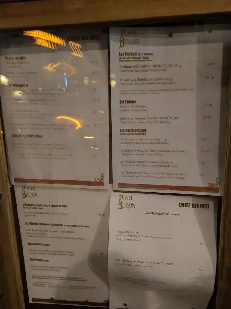 Menü_Pinte Besson_Lausanne_Bild_4