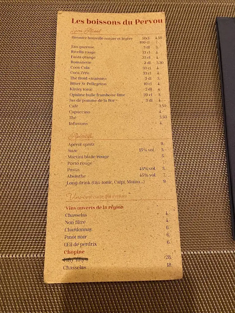 Menu_Restaurant du Pervou_Boudry_image_2