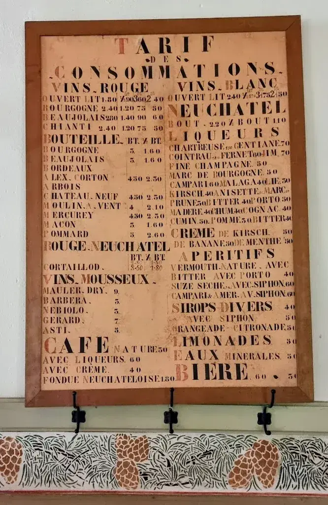 Hôtel de la Truite restaurant in Brot-Dessous