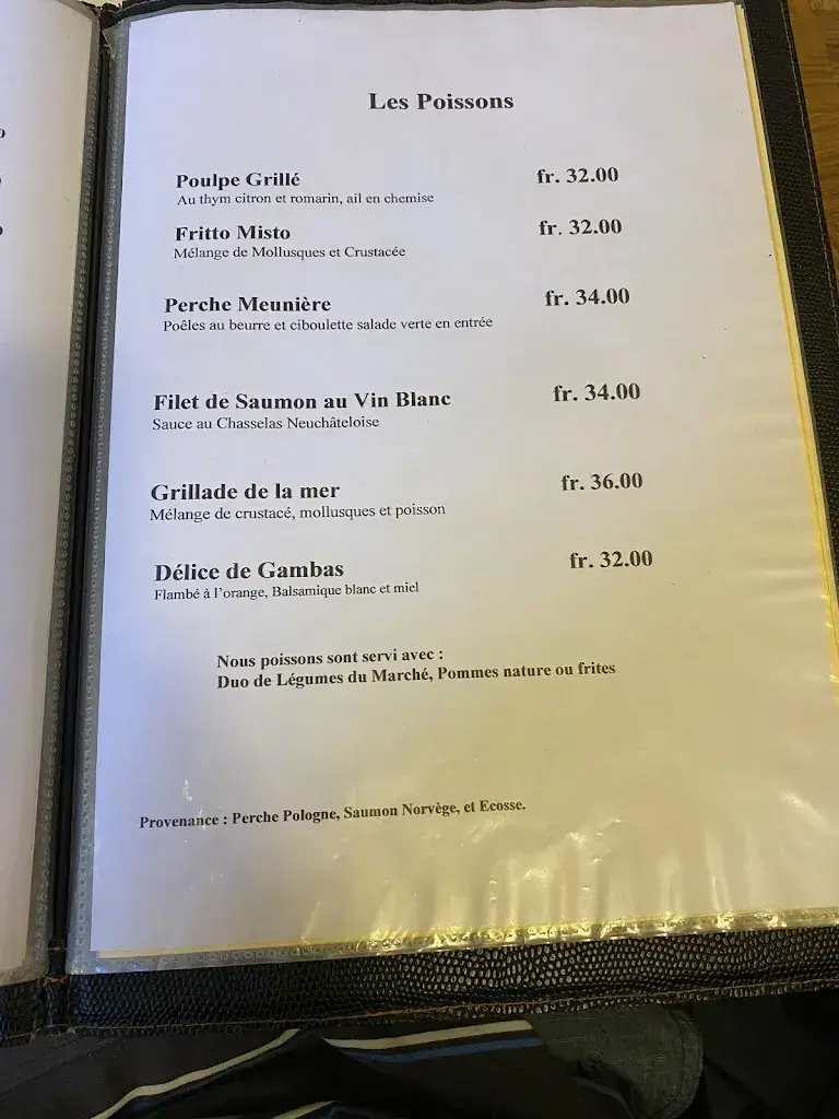 Menu_Restaurant - Pizzeria Hôtel de commune_Cortaillod_imagen_2