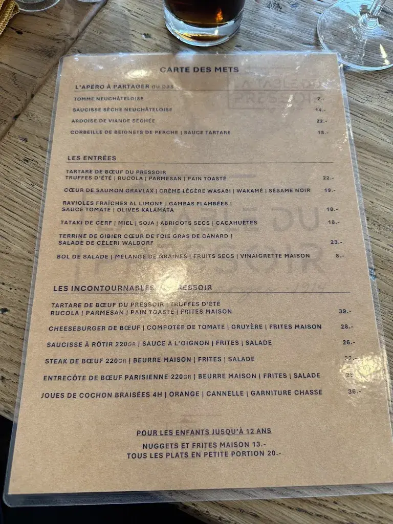 Menu_La Table du Pressoir_Cortaillod_image_4