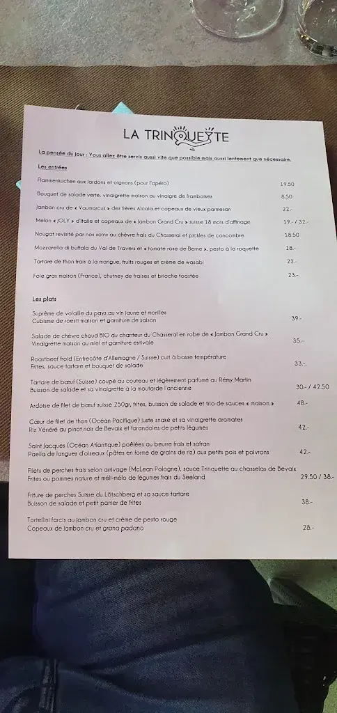 Menu_La Trinquette_Bevaix_image_2