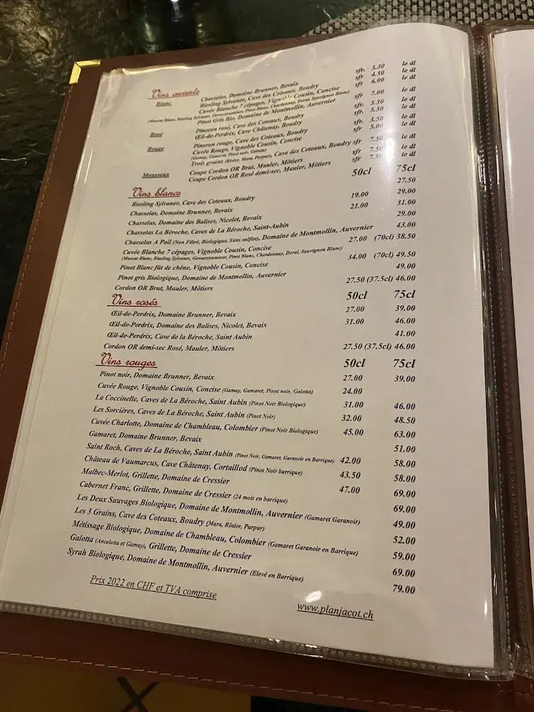 Menu_Auberge du Plan-Jacot_Bevaix_image_4