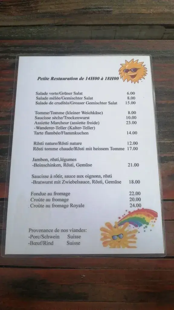 Menu_La Ferme Robert_Noiraigue_immagine_4