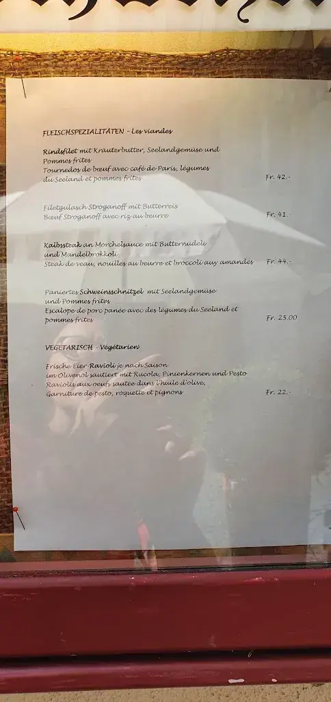 Restaurant zum Alten Schweizer restaurant à Twann-Tüscherz