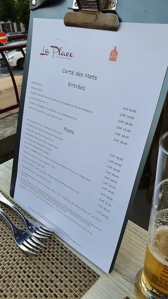 Café Restaurant de la Place_Les Brenets_menu_image_1