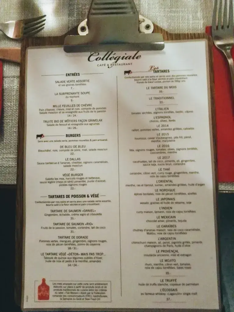 Menu_Café de la Collégiale_Neuchâtel_immagine_3