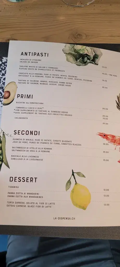 Menu_La Dispensa_Neuchâtel_image_3