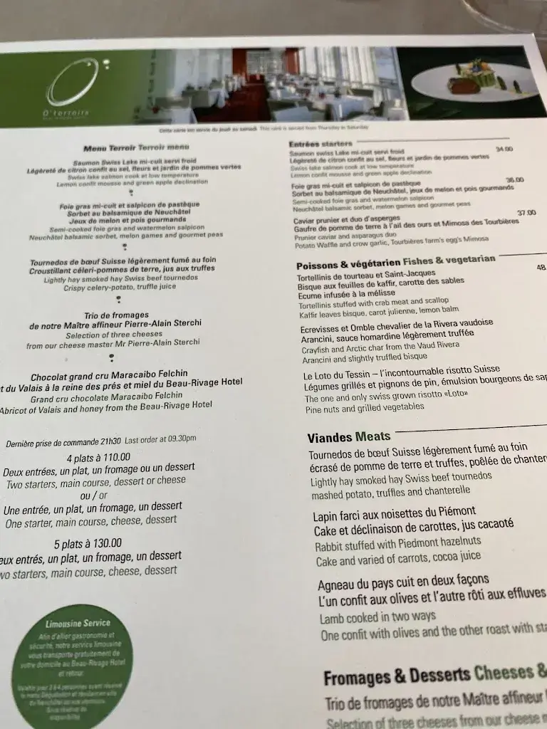 Menu_O'terroirs_Neuchâtel_imagen_1