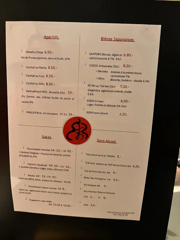 Menu_Ikiru_St Blaise_image_2