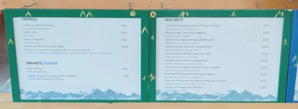 Relais de La Vue-des-Alpes_Fontaines_menu_image_1