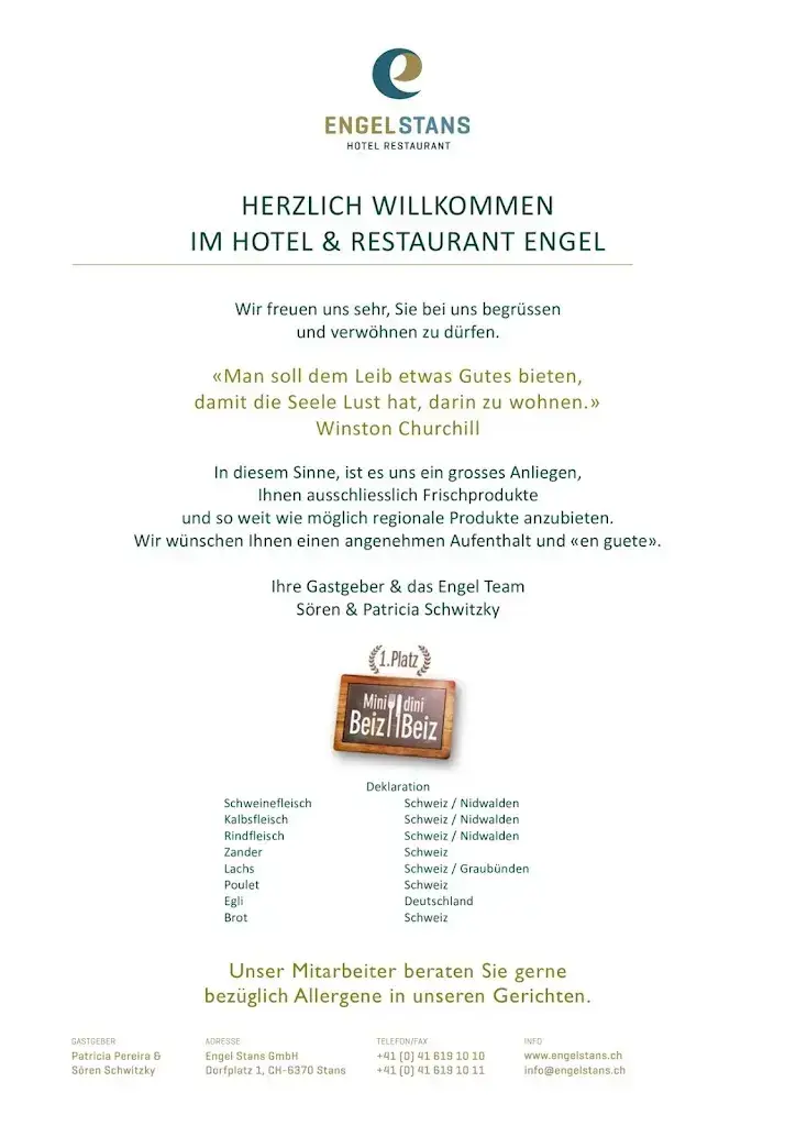 Menu_Restaurant Engel_Stans_imagen_2