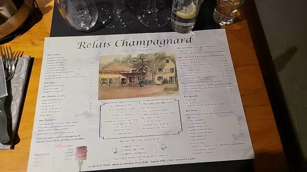 Le Relais Champagnard_Cartigny_menu_image_1