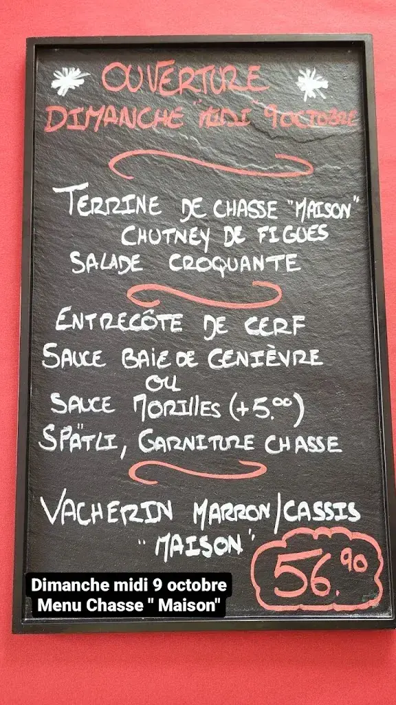 Café Restaurant Les Arcades restaurant in Fleurier