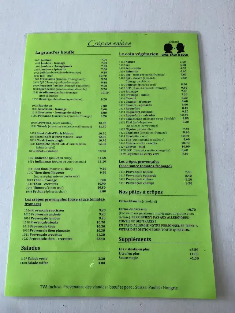 Bach et Buck - Fleurier_Fleurier_menu_image_1