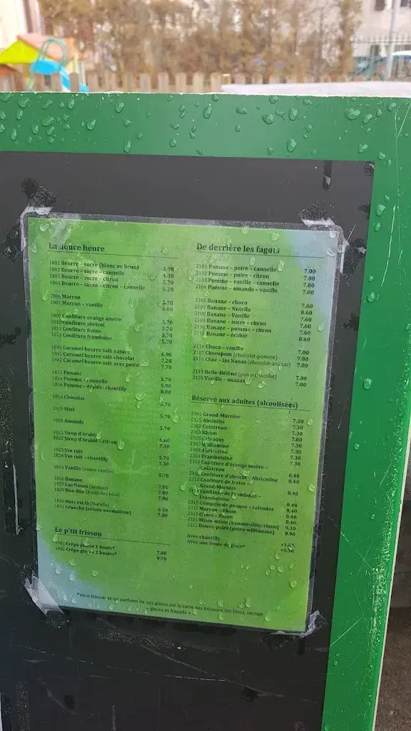 Menu_Bach et Buck - Fleurier_Fleurier_image_3