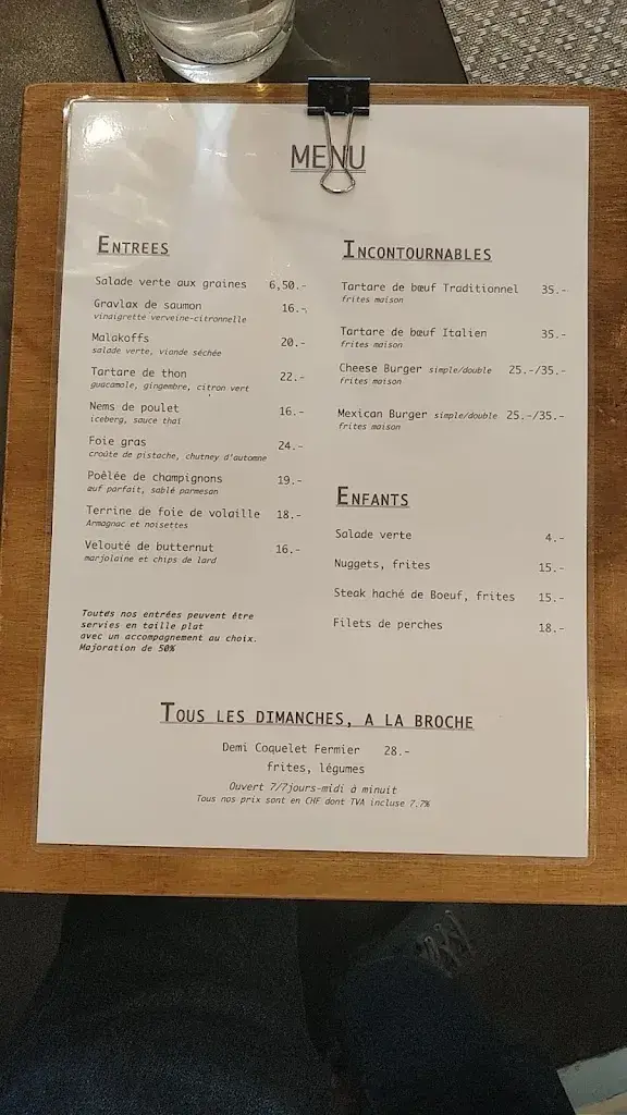 Menu_Le Cottage_Anières_image_2