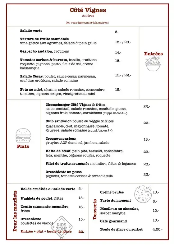 Côté Vignes_Anières_menu_image_1