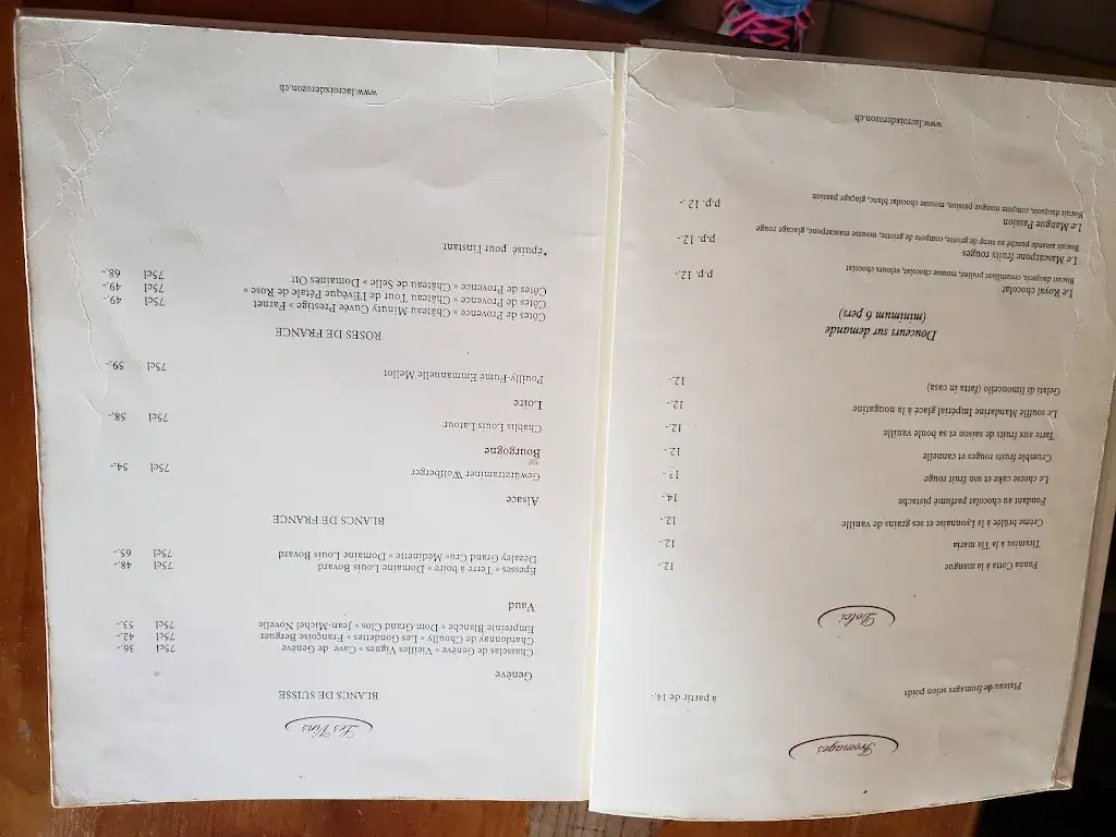 Menu_Auberge-Restaurant de la Croix-de-Rozon_Croix-de-Rozon_image_4