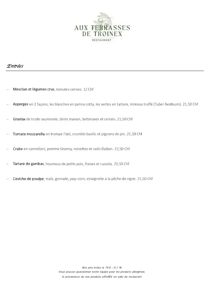 Menu_Aux terrasses de Troinex_Troinex_image_2